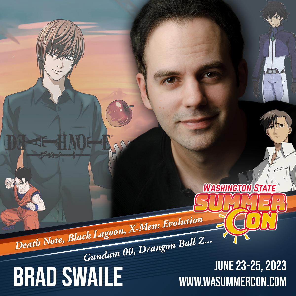 Brad Swaile The GOD himself Light Yagami AKA Kira #deathnote