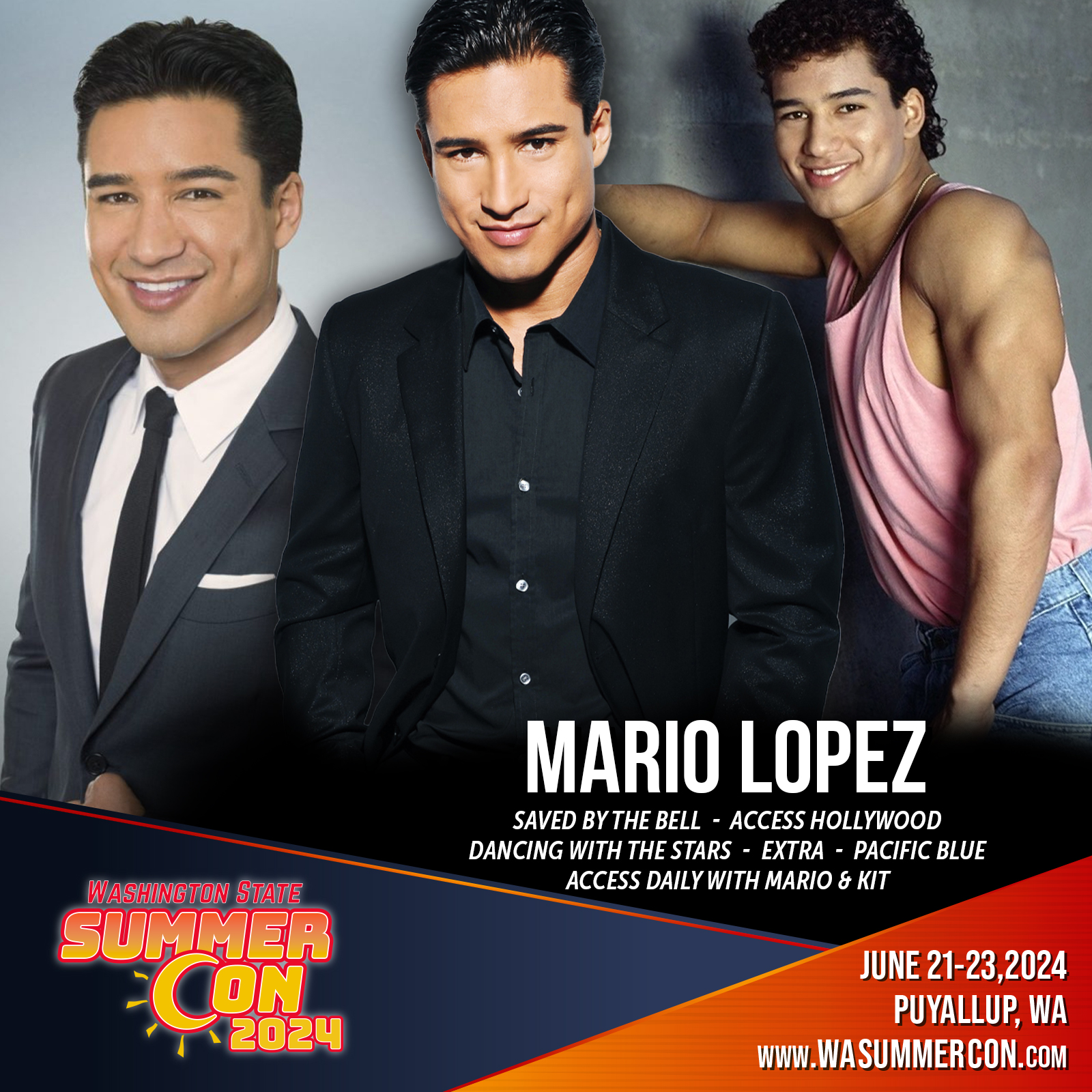 Mario Lopez - Washington State Summer Con