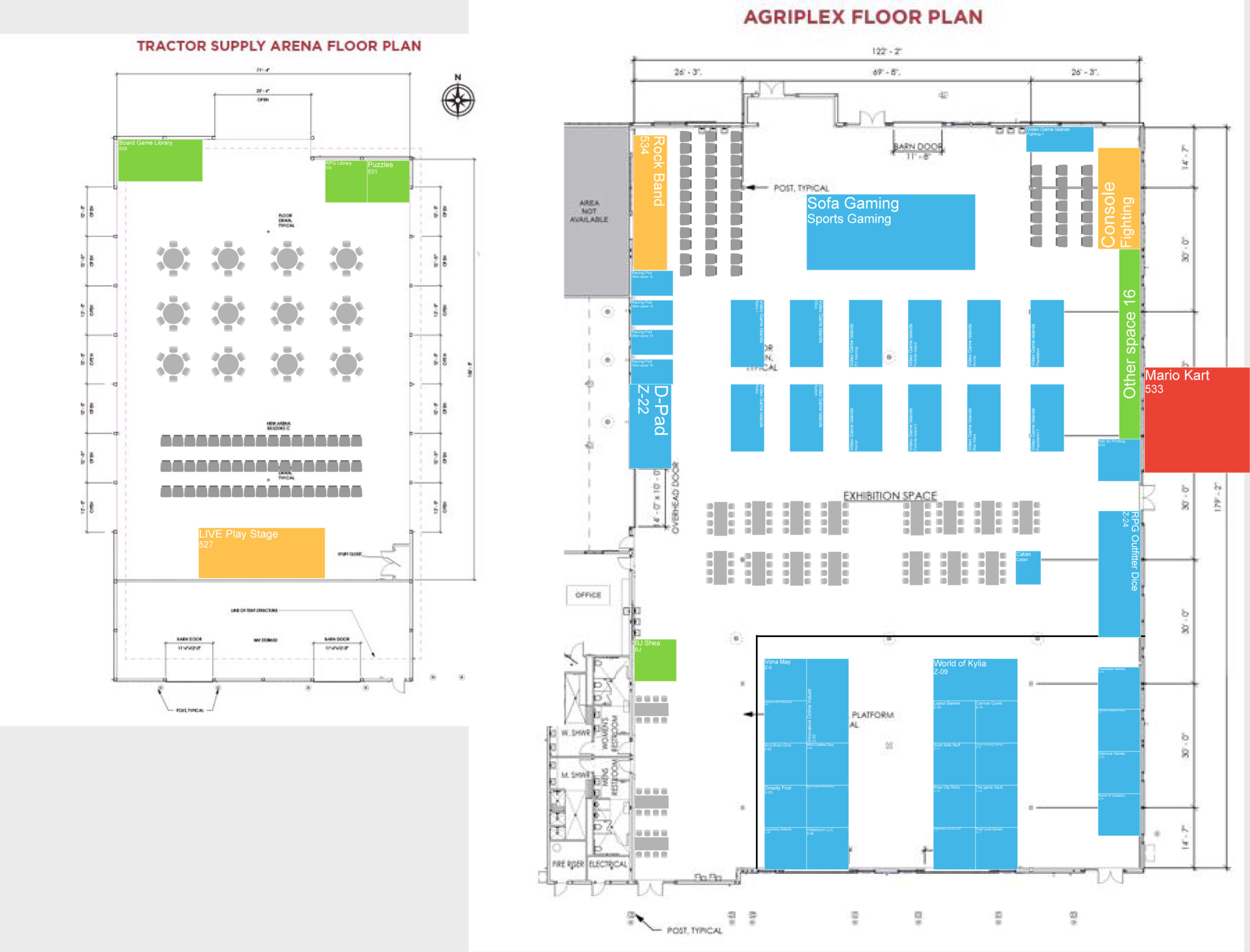 Floorplans and Maps - Washington State Summer Con