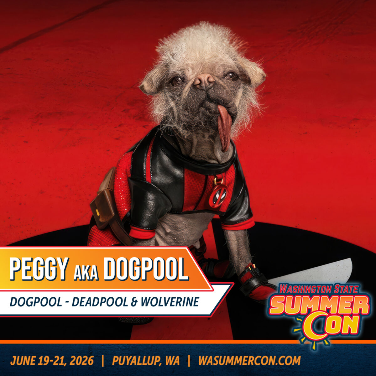 Peggy, aka Dogpool - Washington State Summer Con