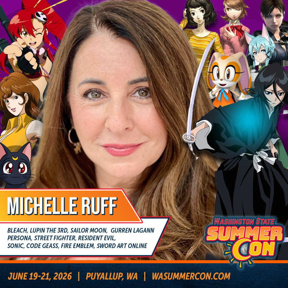Michelle Ruff Scenes Michelle Ruff - Washington State Summer Con
